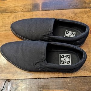 TUK Men's Pointed Sneakers Size 7 Black